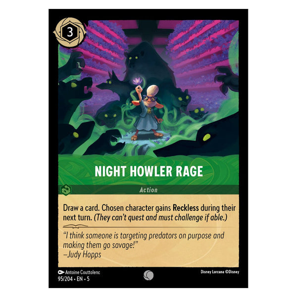 Night Howler Rage - 95/204