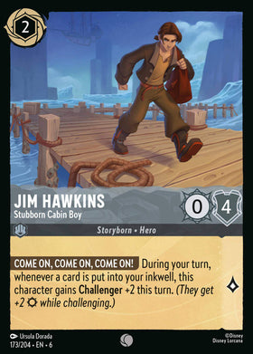 Jim Hawkins (Foil) : Stubborn Cabin Boy - 173/204