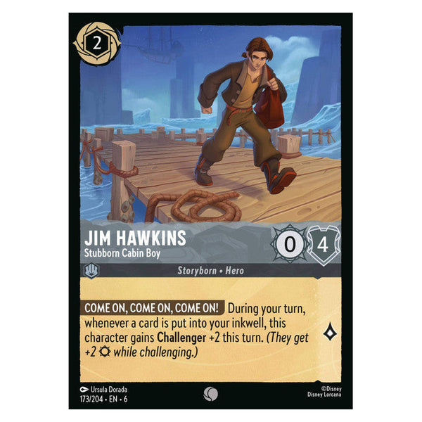 Jim Hawkins (Foil) : Stubborn Cabin Boy - 173/204