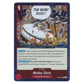 Moby Dick (Rare) - THE TIME OF BATTLE - OP16-021