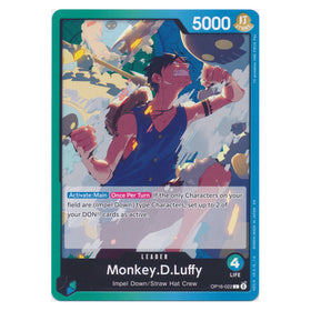 Monkey.D.Luffy (Leader) : THE TIME OF BATTLE - OP16-022