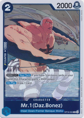 Mr.1(Daz.Bonez) (Rare) - THE TIME OF BATTLE - OP16-054