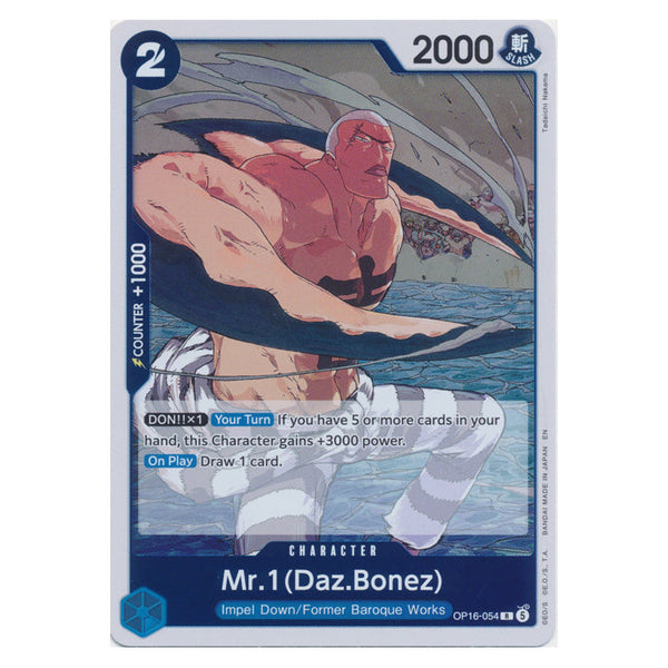Mr.1(Daz.Bonez) (Rare) - THE TIME OF BATTLE - OP16-054