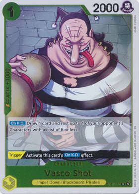 Vasco Shot (Rare) - THE TIME OF BATTLE - OP16-110