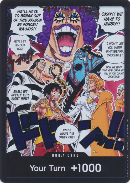 (Alternate Art) (We'll Have To Break Out Of This Prison) - TIME OF BATTLE - OP16-DON!!