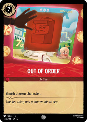Out of Order - 148/204