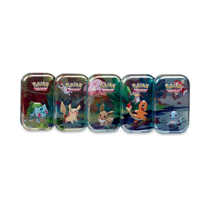 Pokemon : Kanto Friends Mini Tin (Reprint) - 1x Randomly Selected Tin