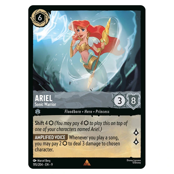 Ariel (Foil) : Sonic Warrior - 195/204