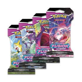 Pokemon : Sword & Shield - Fusion Strike Sleeved Booster Pack