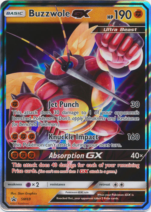 Buzzwole GX : PROMO - SM69