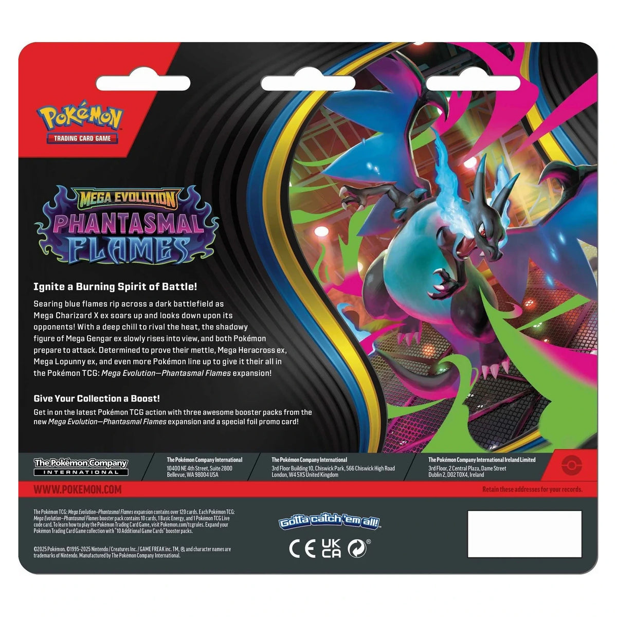 Pokemon : Phantasmal Flames - 3 Pack Blister - Sneasel, image 2 of 2