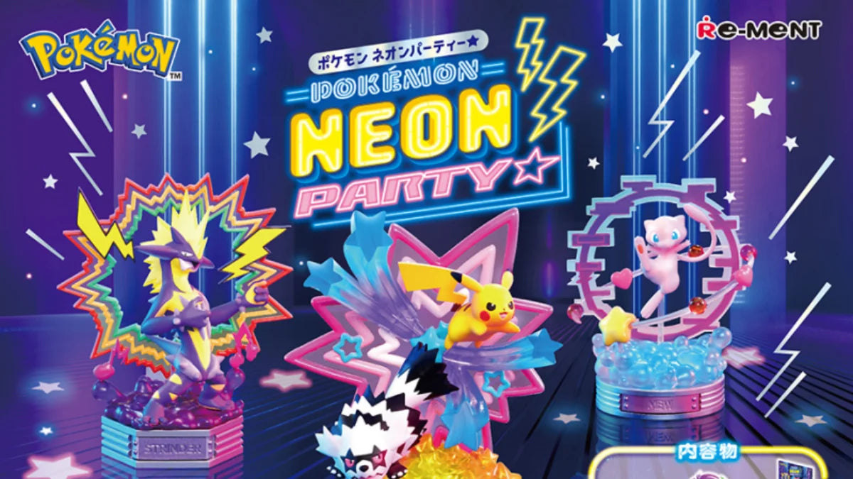 Re-Ment Pokemon : Neon Party - Choose Your Own