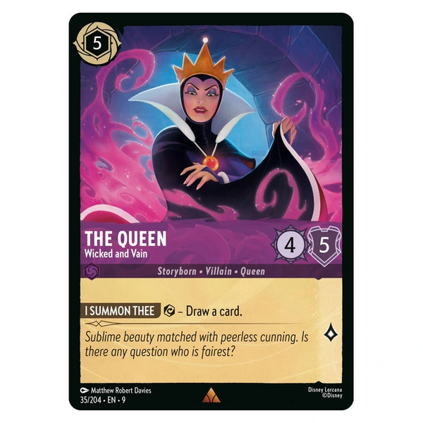 The Queen (Foil) : Wicked and Vain - 35/204
