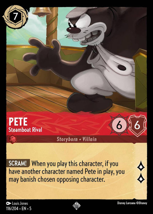 Pete : Steamboat Rival - 116/204