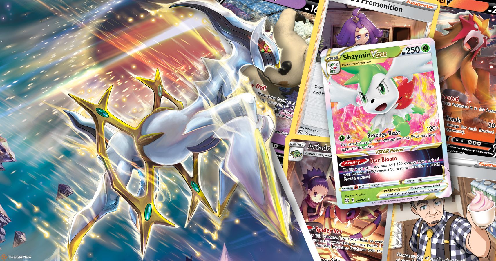 First Look At Shaymin V-Star From Pokémon TCG Japan: Star Birth