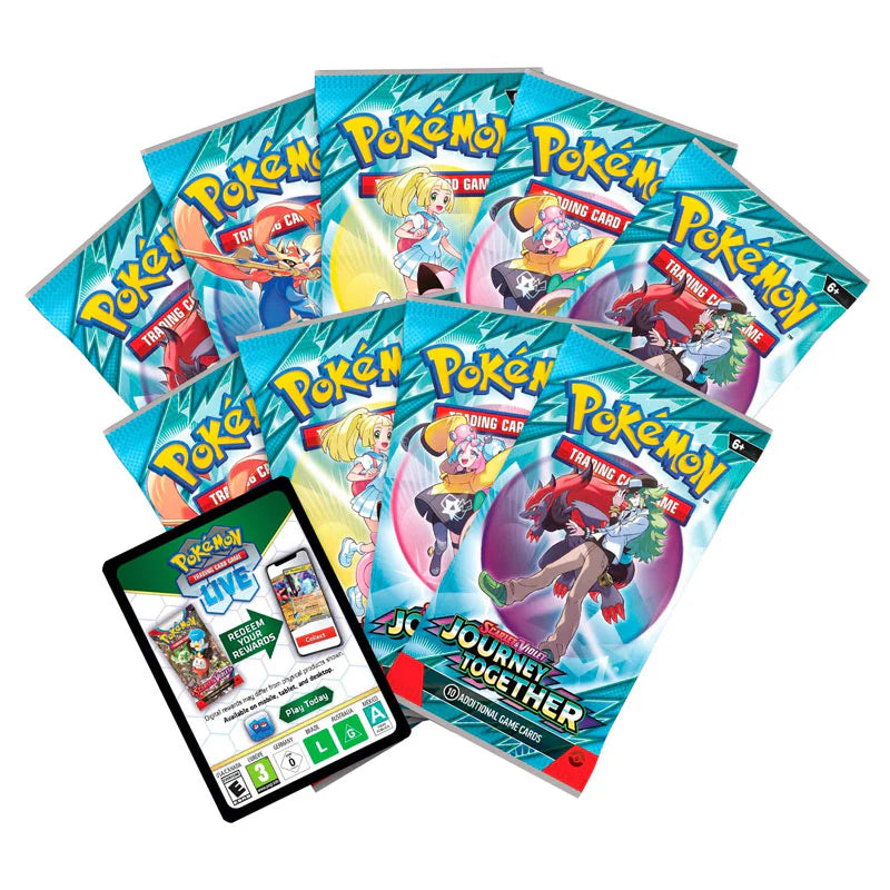 Pokemon : Scarlet & Violet - Journey Together - Elite Trainer Box - Lockett Labs UK