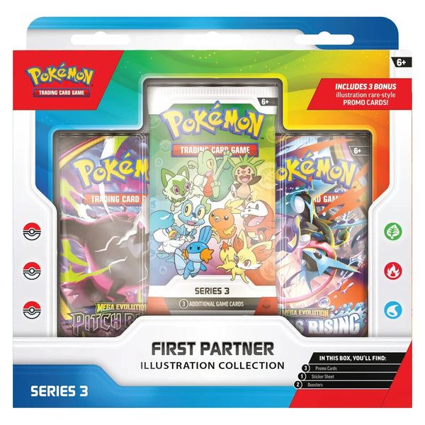 Pokemon : First Partners Illustration Collection Series 3