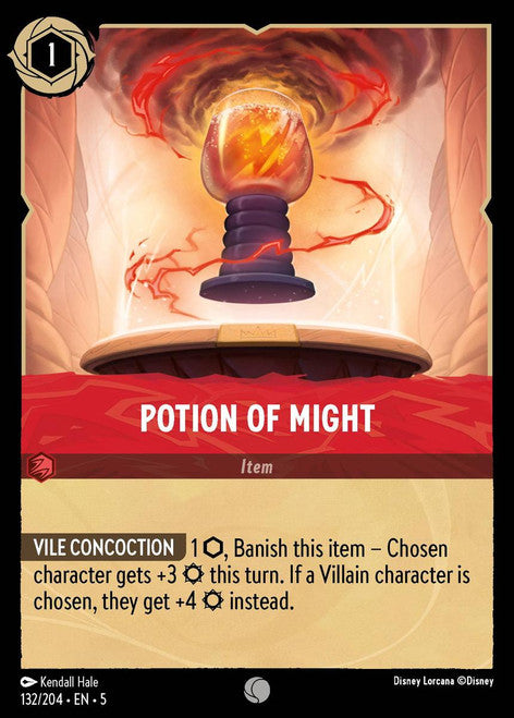 Potion of Might - 132/204 - Lockett Labs UK
