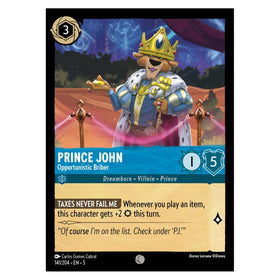 Prince John : Opportunistic Briber - 141/204