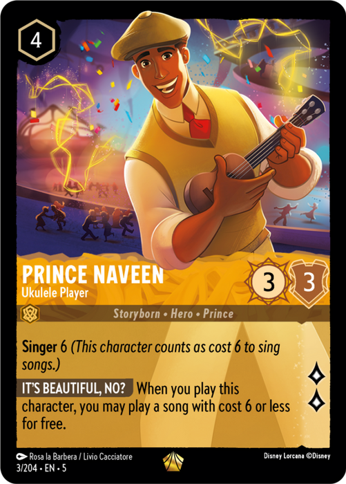 Prince Naveen : Ukulele Player - 3/205