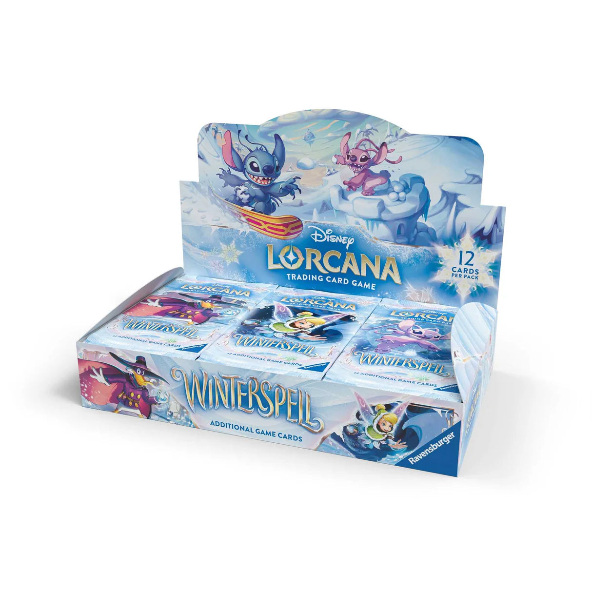 Disney Lorcana TCG : Winterspell - Booster Box (24 Packs) *PRE ORDER* - Lockett Labs UK