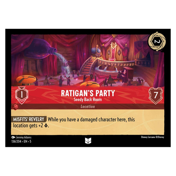 Ratigan's Party (Foil) : Seedy Back Room - 136/204