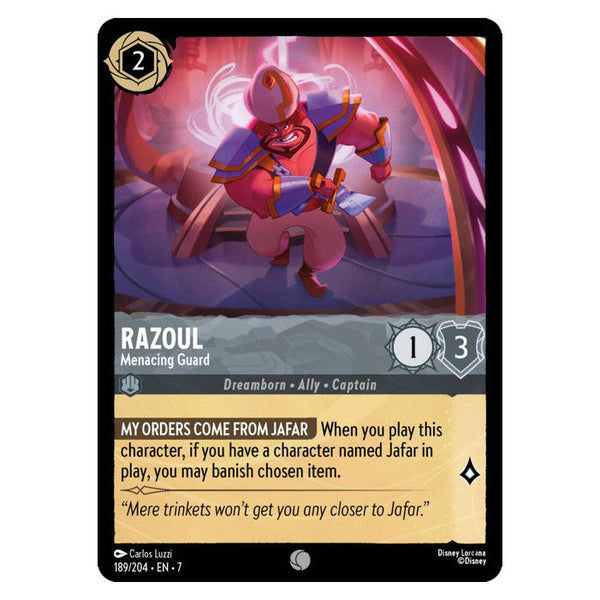 Razoul : Menacing Guard - 189/204