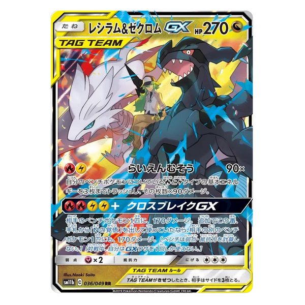 Reshiram & Zekrom GX : DREAM LEAGUE - 036/049