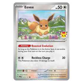 Eevee Pokemon Day 2025 : PROMO (Reverse holo) - 074/131