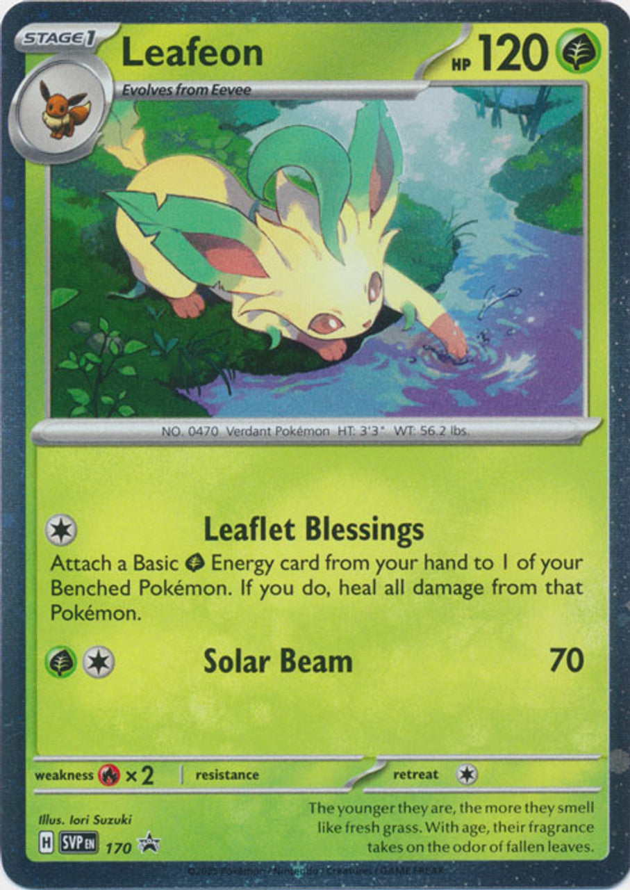Leafeon : PROMO (Holo) - SVP170 - Lockett Labs UK