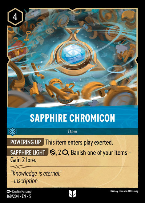Sapphire Chromicon - 168/204 - Lockett Labs UK