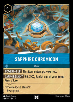 Sapphire Chromicon - 168/204 - Lockett Labs UK