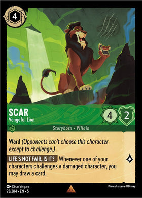 Scar : Vengeful Lion - 93/204