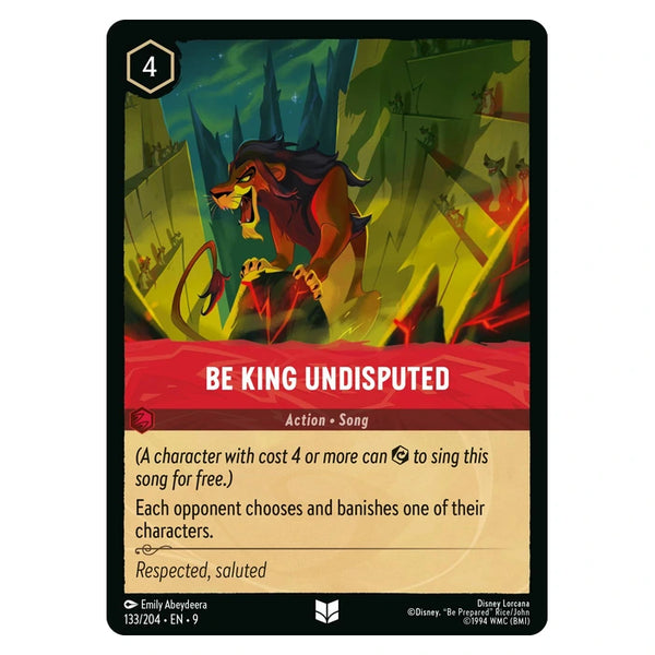 Be King Undisputed - 133/204