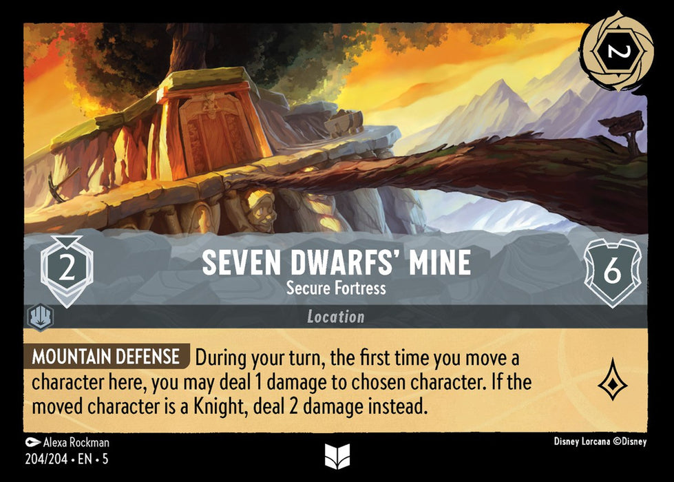 Seven Dwarfs' Mine : Secure Fortress - 204/204