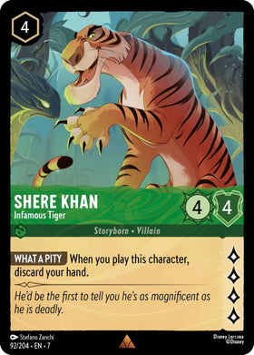 Shere Khan : Infamous Tiger - 92/204