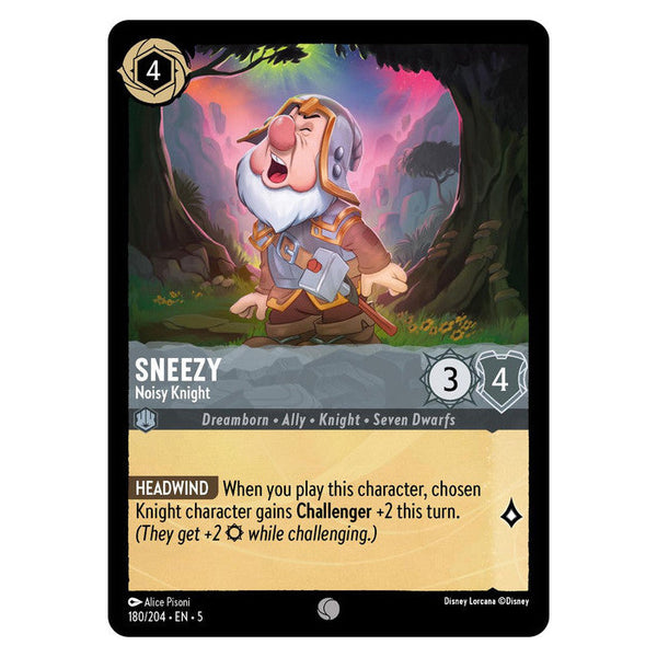 Sneezy (Foil) : Noisy Knight - 180/204