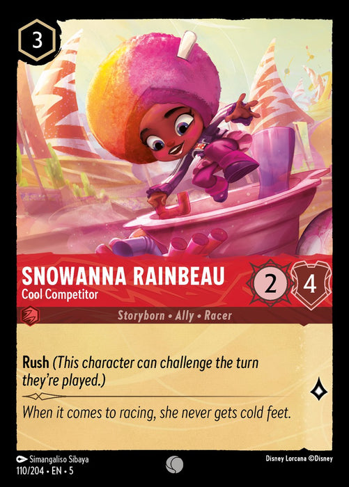 Snowanna Rainbeau : Cool Competitor - 110/204