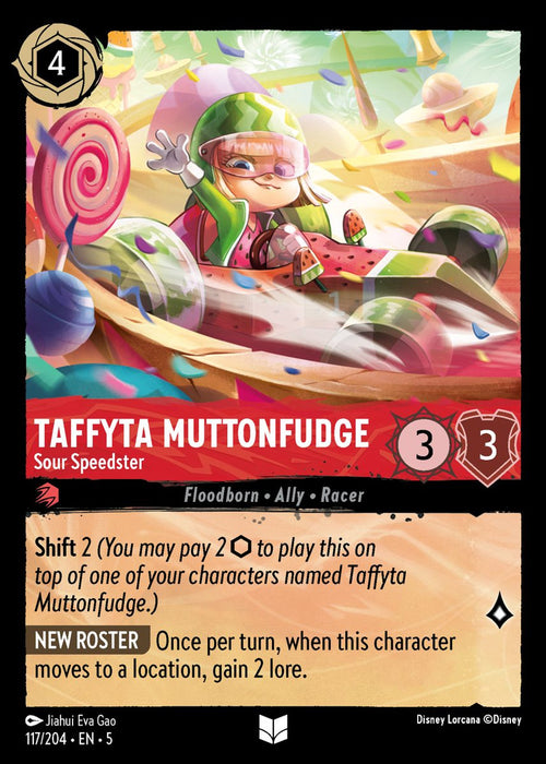 Taffyta Muttonfudge : Sour Speedster - 117/204