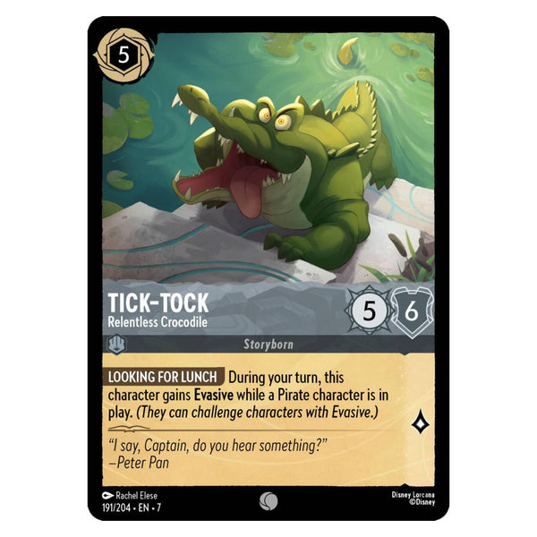 Tick‐Tock : Relentless Crocodile - 191/204