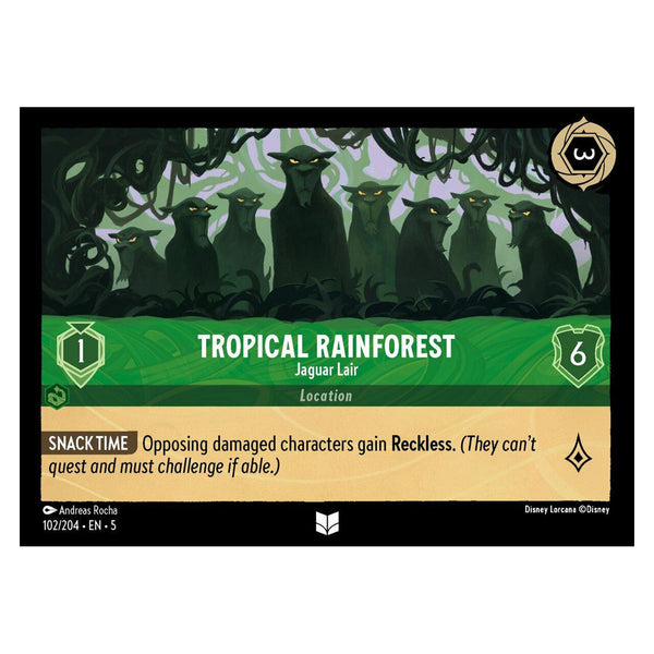 Tropical Rainforest : Jaguar Lair - 102/204