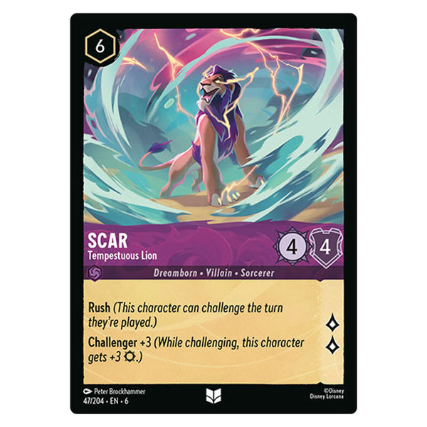 Scar (Foil) : Tempestuous Lion - 47/204