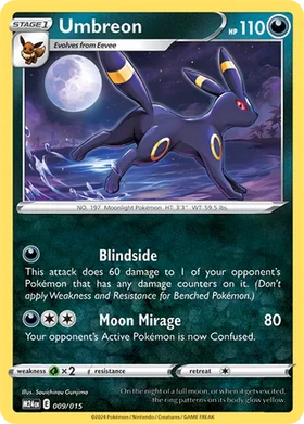 Umbreon : MCDONALDS 2024 - 009/015