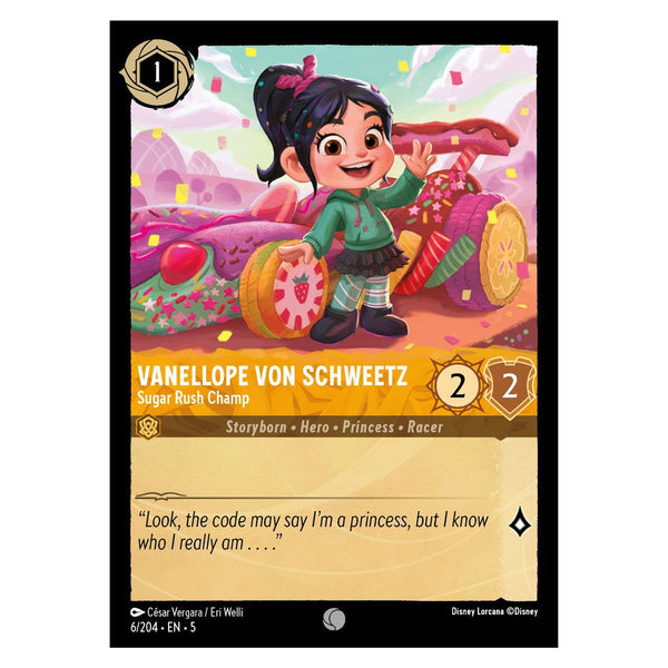 Vanellope von Schweetz (Foil) : Sugar Rush Champ - 6/204