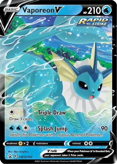 Vaporeon V : PROMO - SWSH150