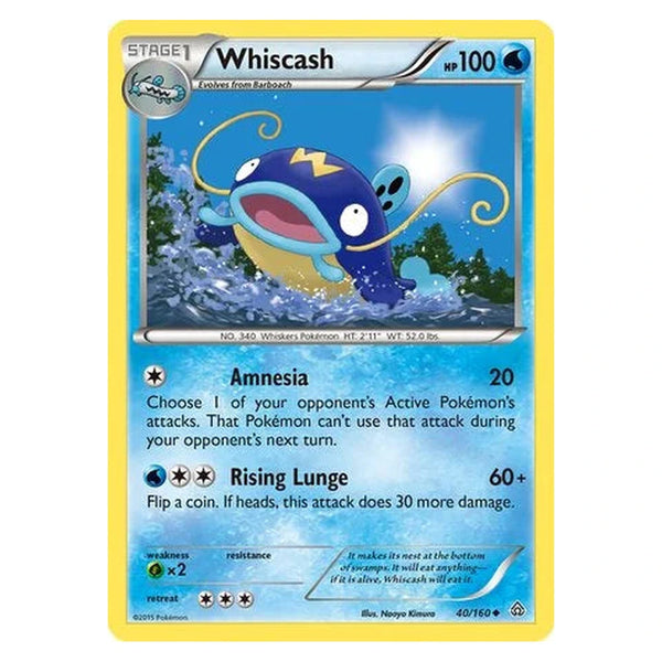 Whiscash : PRIMAL CLASH - 40/160
