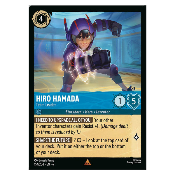 Hiro Hamada : Team Leader - 154/204