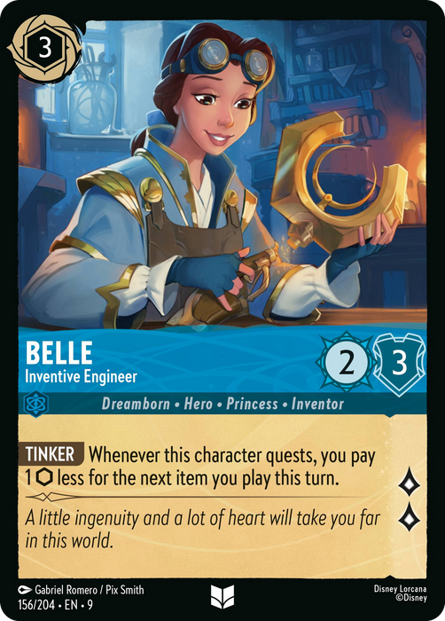 Belle : Inventive Engineer - 156/204