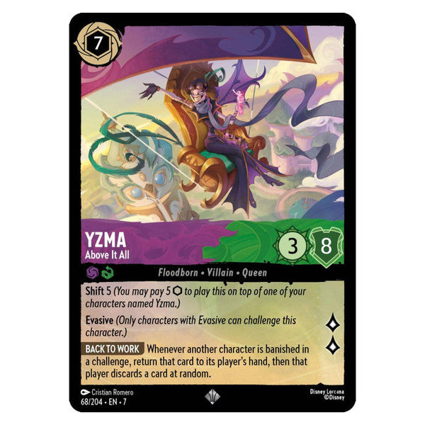 Yzma (Foil) : Above It All - 68/204