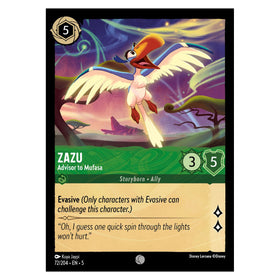 Zazu (Foil) : Advisor to Mufasa - 72/204